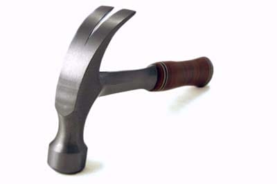 A finish hammer