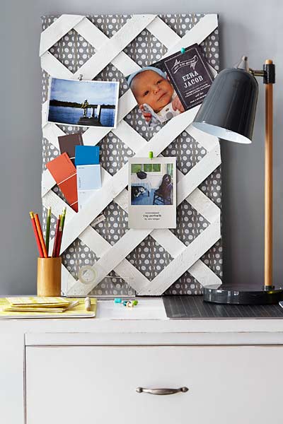 Lattice memento board