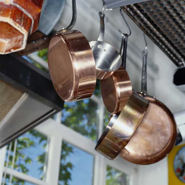 Lattice pot rack