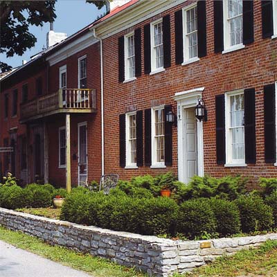 A brick house in Kentucky