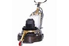 Electric floor-grinding machine with steel weights