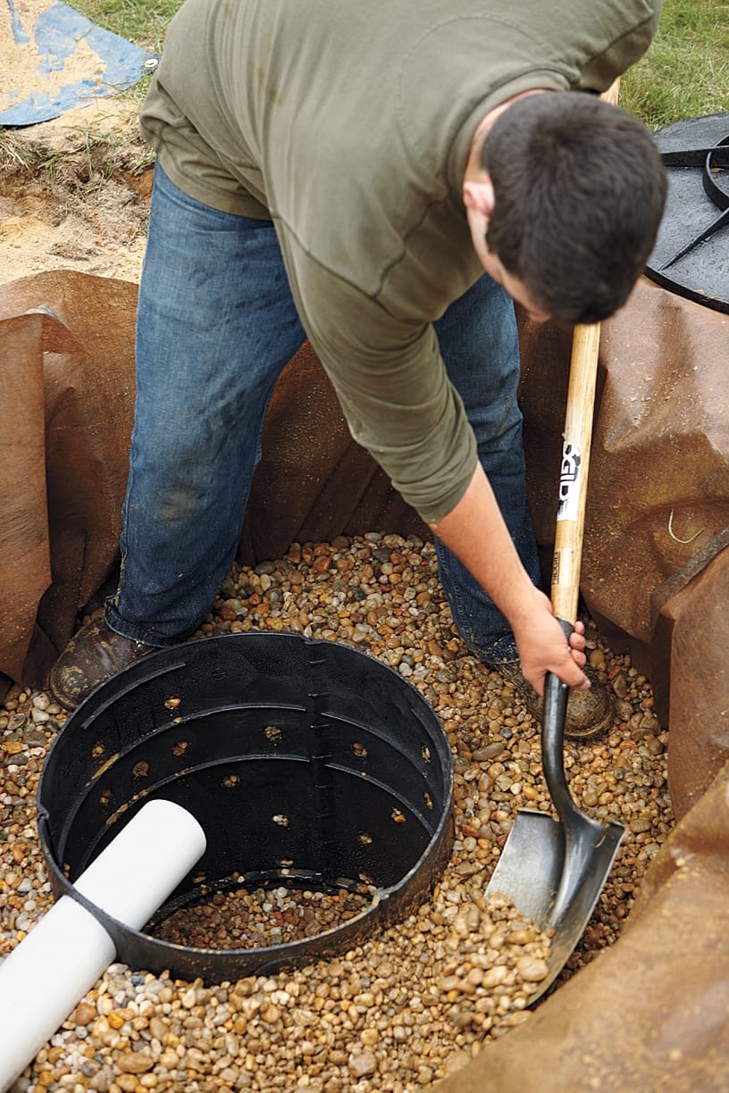Installing the Dry Well