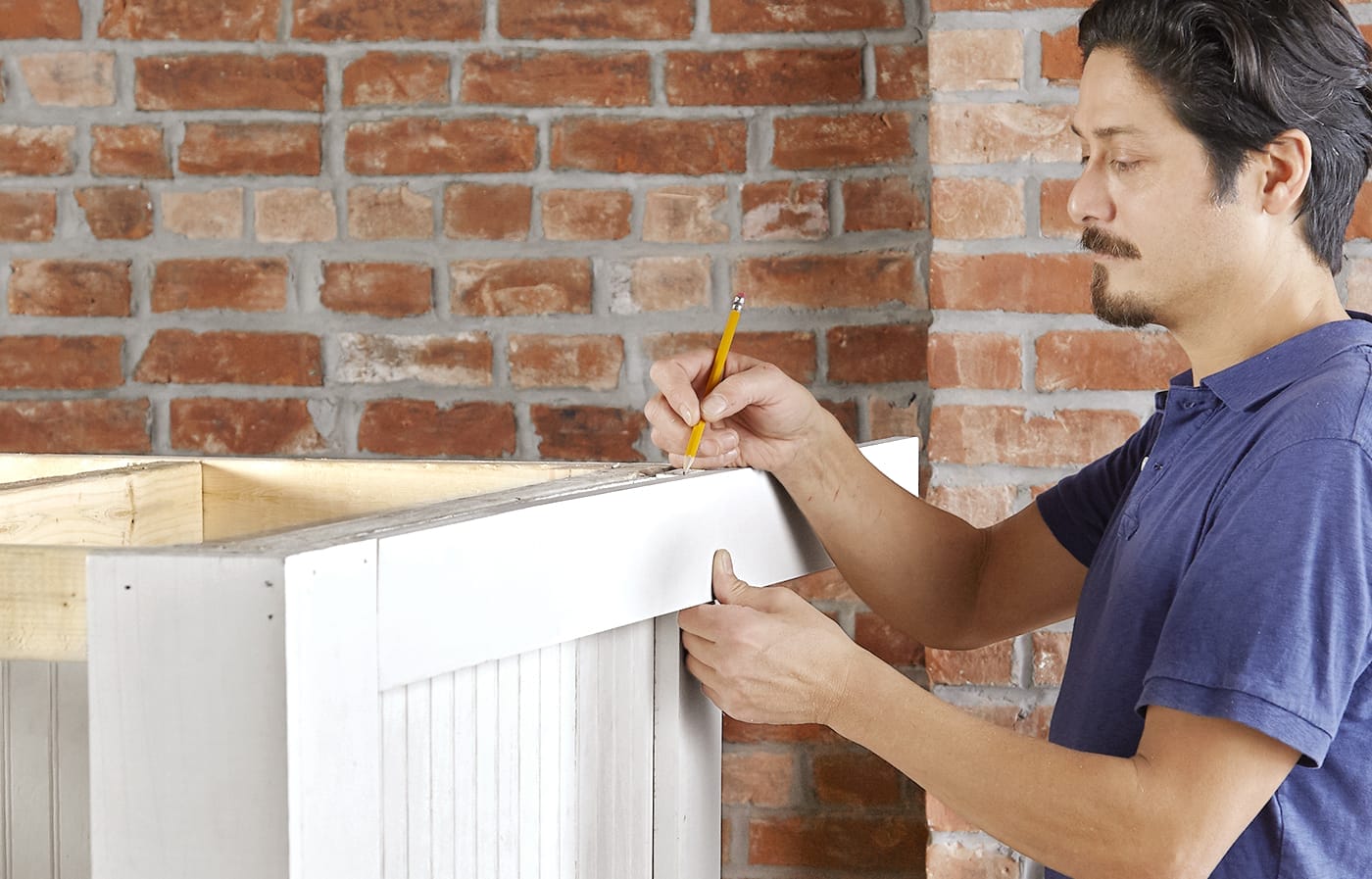 adding rails to the laundry pedestal