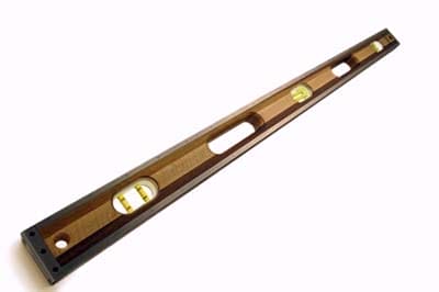 A wood level