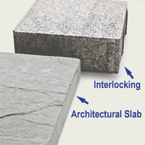 Architectural Slab Pavers