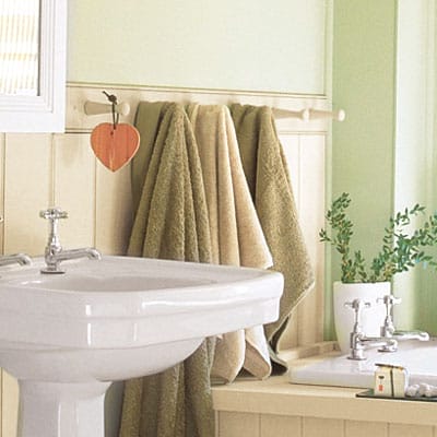 a new towel rack with style
