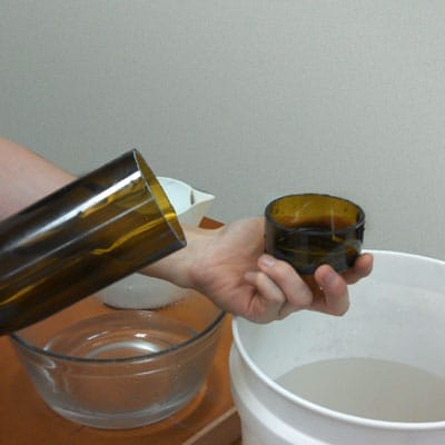 Cooling the glass