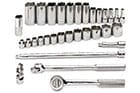 Ratchet wrench and sockets