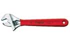 Open ended adjustable wrench