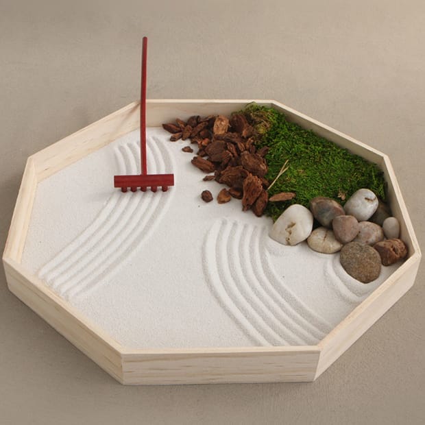 A geometric zen garden.
