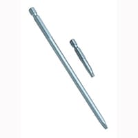 Two No. 2 square-drive bits,&nbsp;1 and 6 inches long