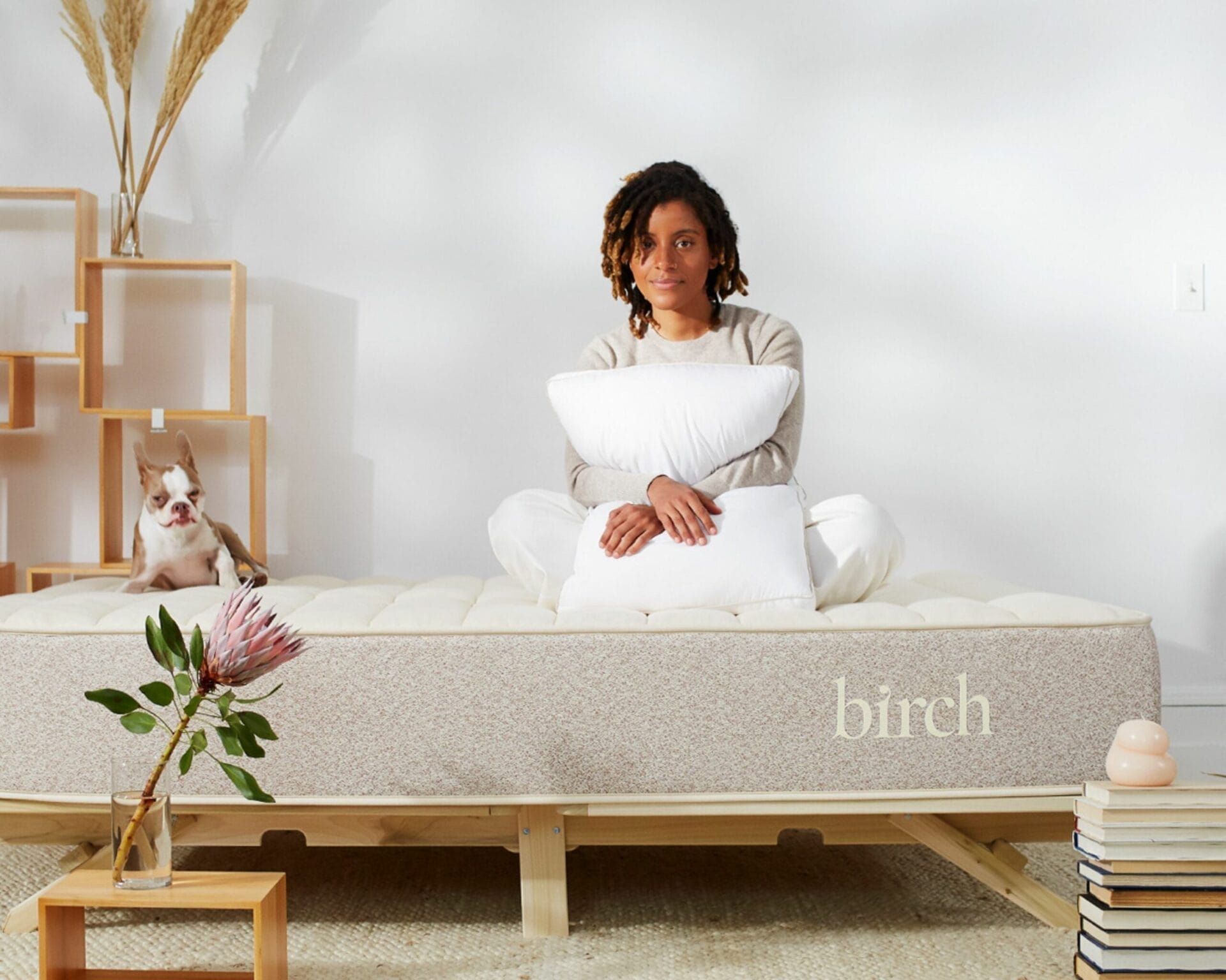 Birch by Helix organic mattress.