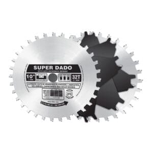 Dado blade set