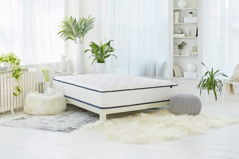 WinkBeds GravityLux memory foam mattress.