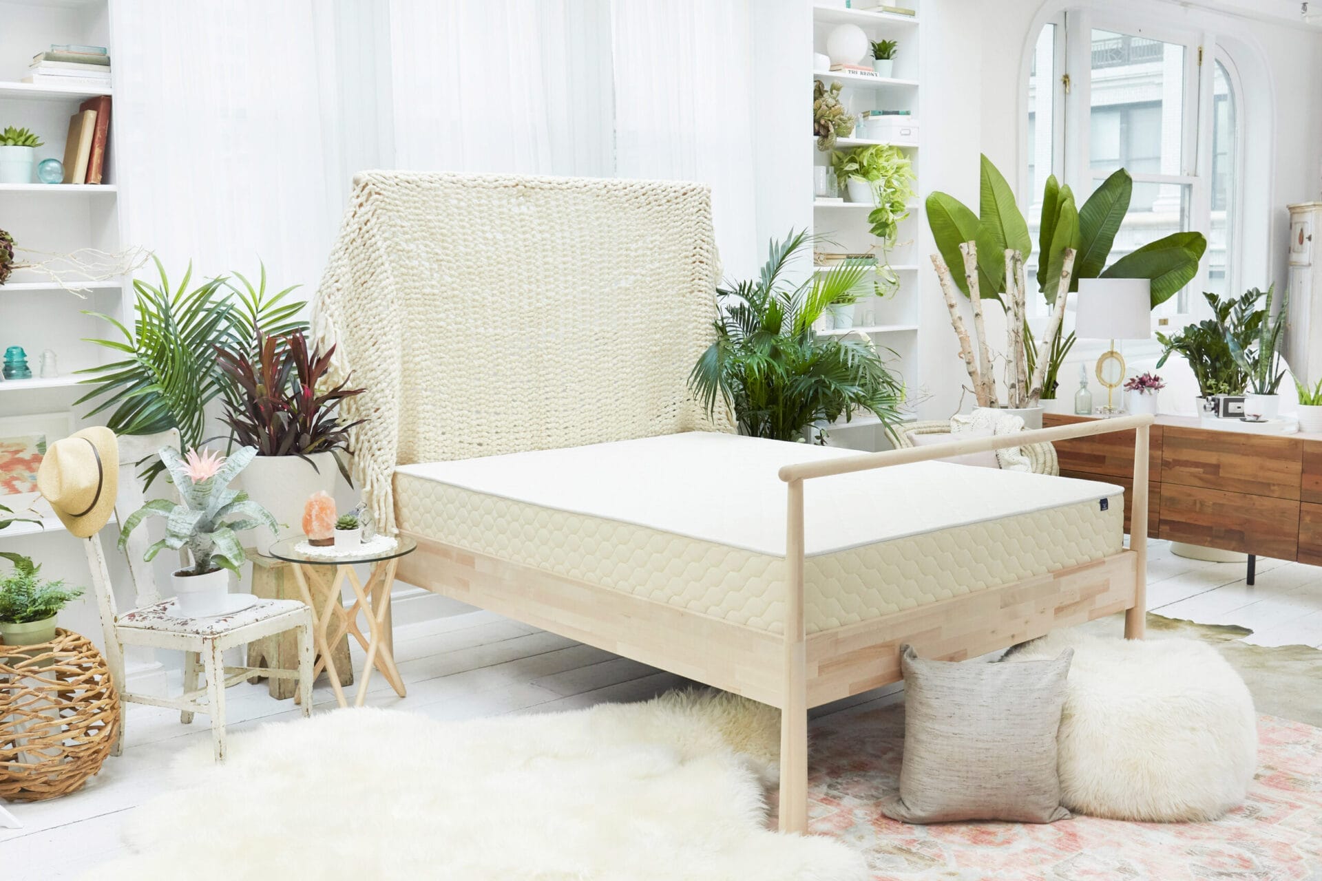 WinkBeds EcoCloud latex hybrid mattress.