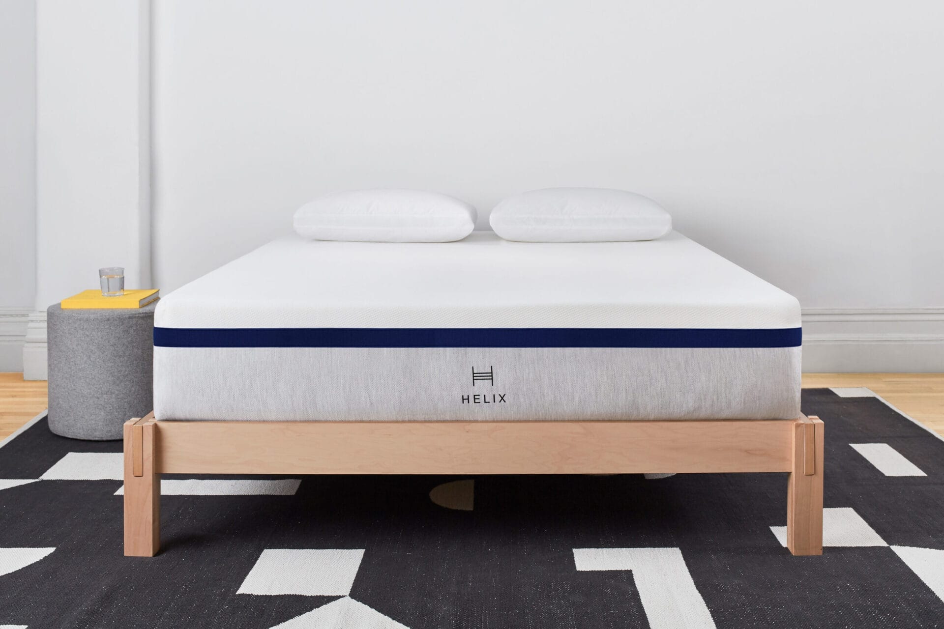 Helix Midnight hybrid mattress.