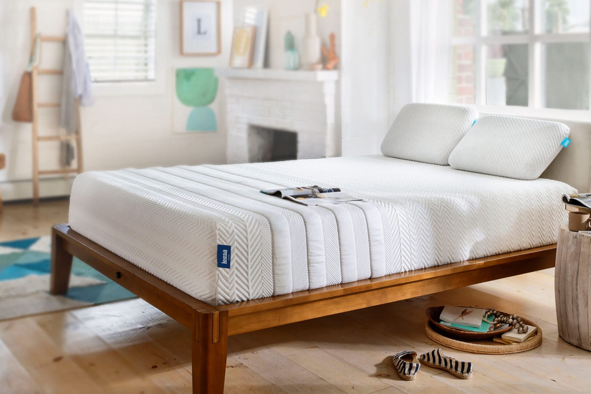 Leesa Legend hybrid mattress.
