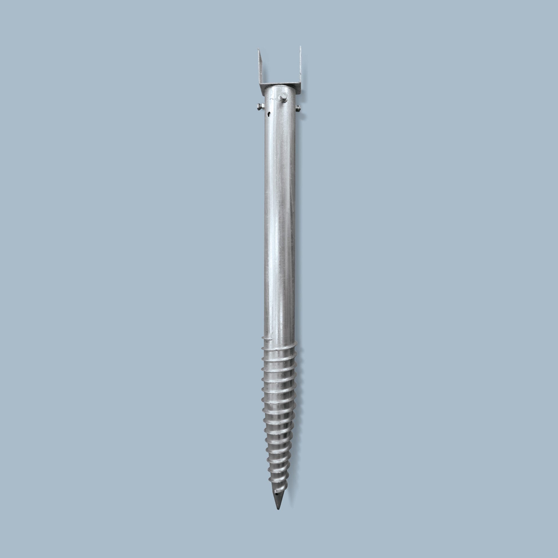 Ground screw.