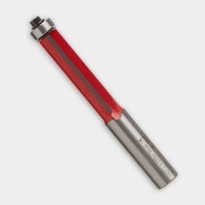 Flush-cut router bit