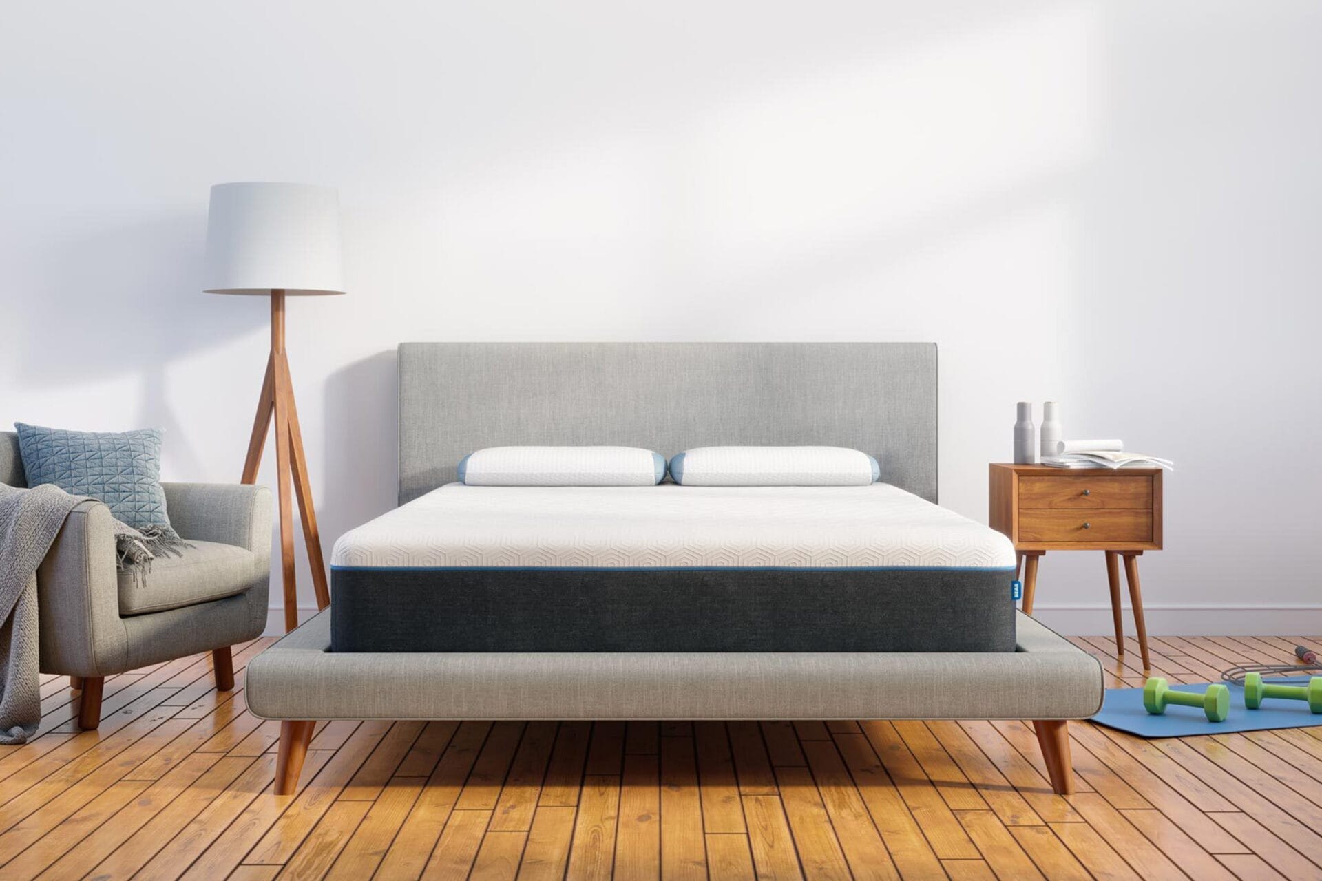 Blue Bear Pro memory foam mattress.