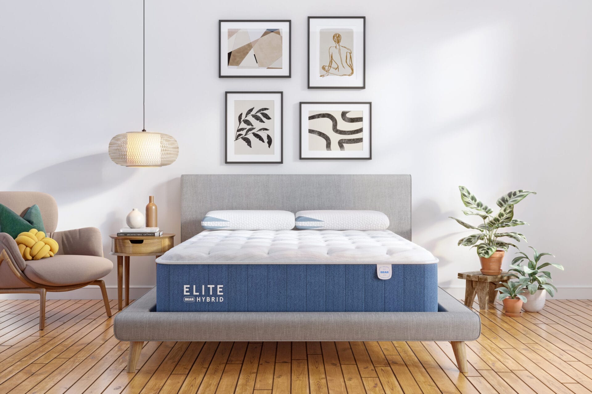Bear Elite Hybrid mattress.