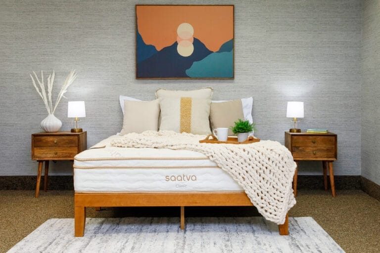 Saatva Classic innerspring mattress.