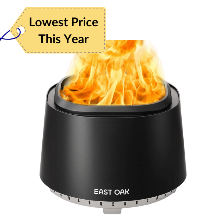 EAST OAK Fire Pit Smokeless Logo