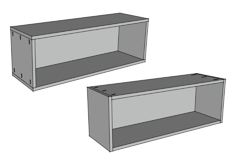 Illustration of Cabinets 