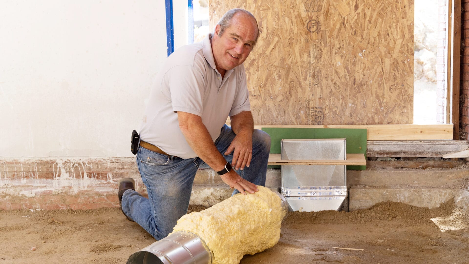 S45 E3: Richard Trethewey installs insulated HVAC ducts