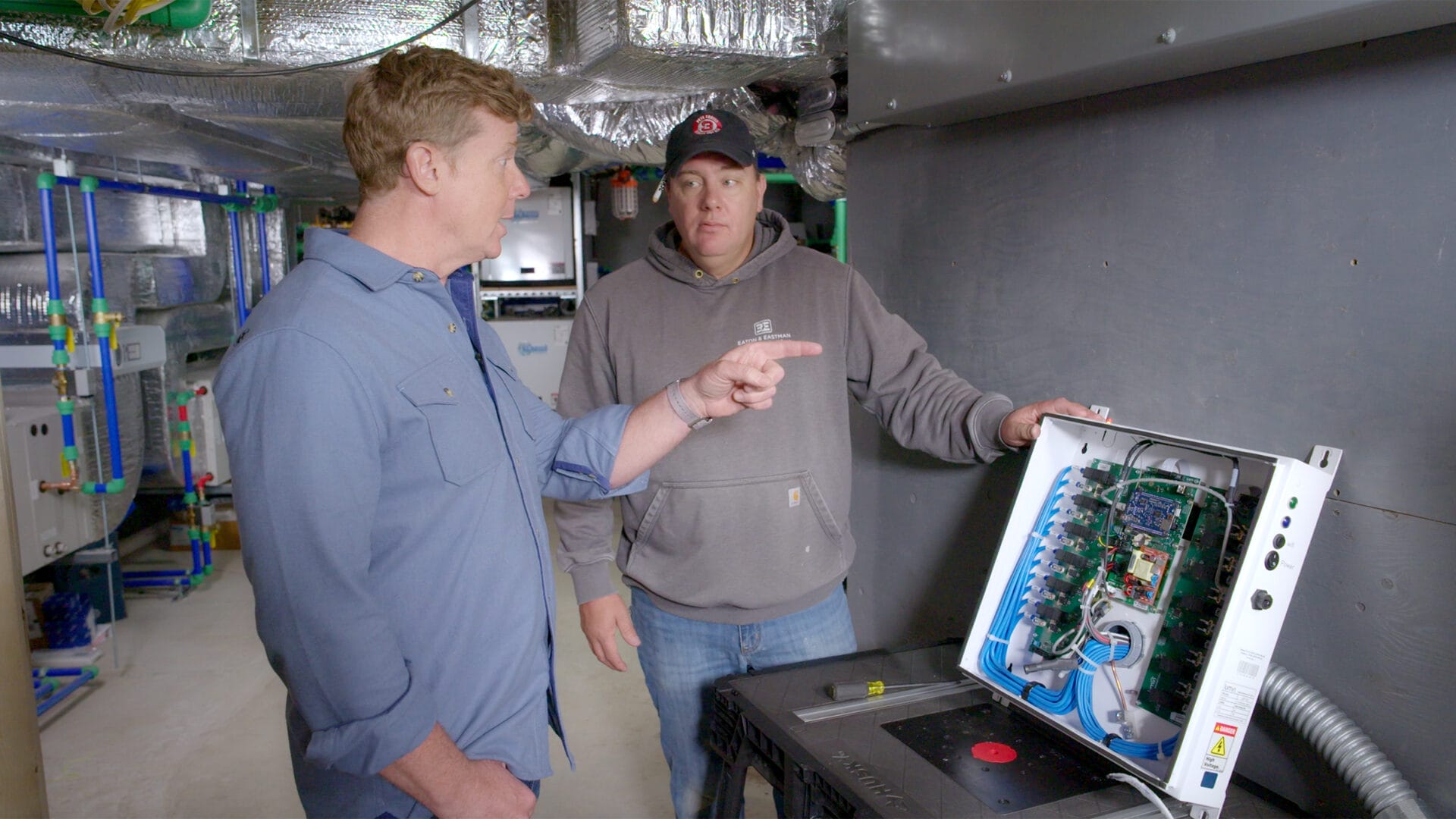 S45 E16: Heath Eastman introduces Kevin O'Connor to a load management panel