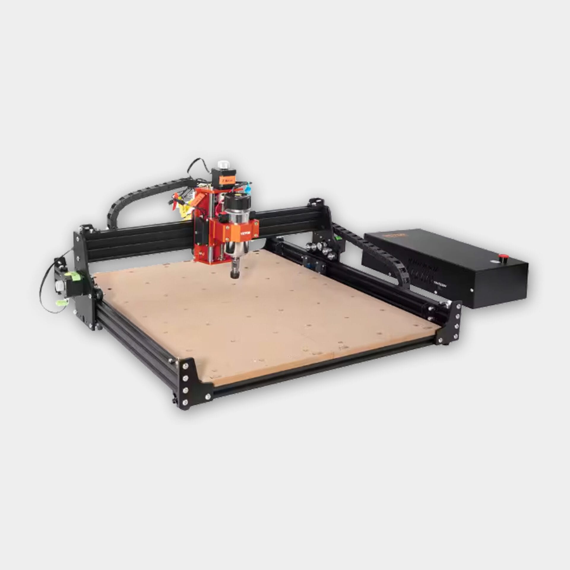 CNC router and multiple bits