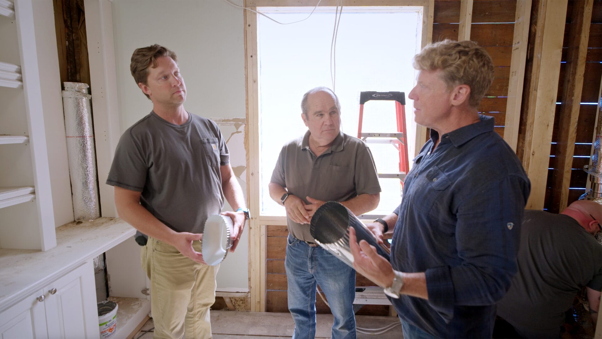 S47 E15: Richard Trethewey and Kevin O'Connor discuss ducts with HVAC installer James Bouchard